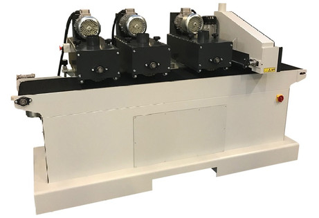 Bürstmaschine, Strukturiermaschine, Sägeschnittoptik