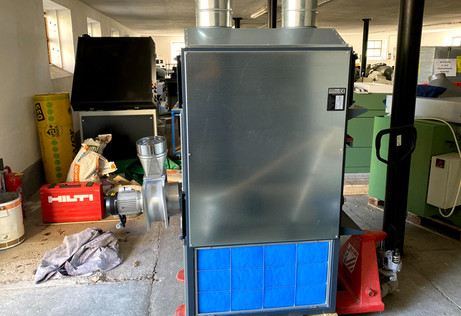 Warmluftofen, Werkstattofen, Hallenheizung